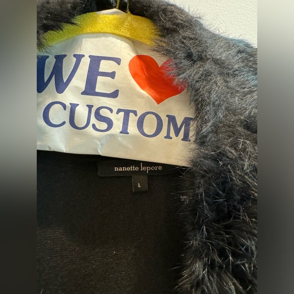 Nanette Lenore cardigan with faux fur collar - Picture 3 of 5